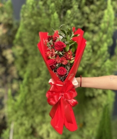 Ramalhete com 3 Rosas